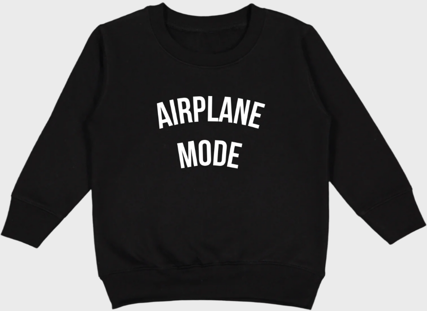 Kids Airplane Mode Sweatshirt