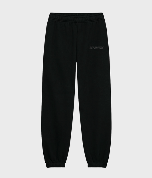 Pre-Order: Departure Classic Logo Sweatpants - Black