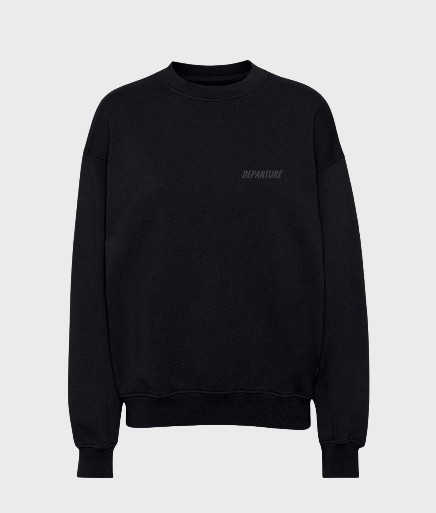 Pre-Order: Departure Logo Sweatshirt - Black