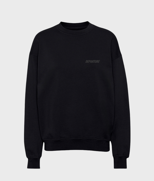 Pre-Order: Departure Logo Sweatshirt - Black