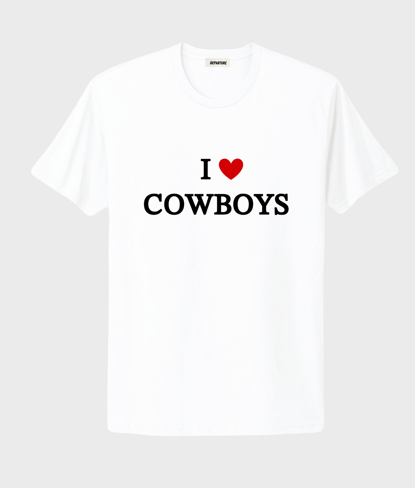 I Heart Cowboys Tee